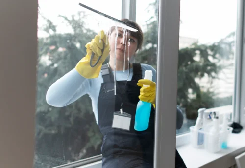 Nettoyage de vitres intérieures et extérieures à Saint-Julien-d'Ance